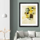 Get Aquainted I by Lisa Ridgers on GIANT ART - beige abstract