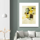 Get Aquainted I by Lisa Ridgers on GIANT ART - beige abstract