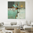 Crossroads II by Lisa Ridgers on GIANT ART - grey abstract