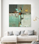 Crossroads II by Lisa Ridgers on GIANT ART - grey abstract