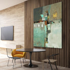 Crossroads II by Lisa Ridgers on GIANT ART - grey abstract