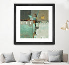 Crossroads II by Lisa Ridgers on GIANT ART - grey abstract