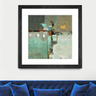 Crossroads II by Lisa Ridgers on GIANT ART - grey abstract