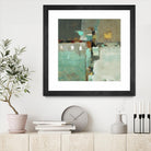 Crossroads II by Lisa Ridgers on GIANT ART - grey abstract