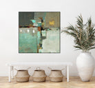 Crossroads II by Lisa Ridgers on GIANT ART - grey abstract