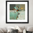 Crossroads II by Lisa Ridgers on GIANT ART - grey abstract