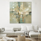 Meet in the Middle by Lisa Ridgers on GIANT ART - beige abstract