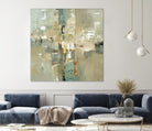 Meet in the Middle by Lisa Ridgers on GIANT ART - beige abstract