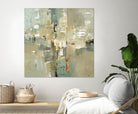 Meet in the Middle by Lisa Ridgers on GIANT ART - beige abstract