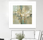 Meet in the Middle by Lisa Ridgers on GIANT ART - beige abstract