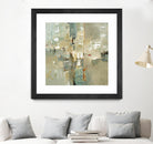 Meet in the Middle by Lisa Ridgers on GIANT ART - beige abstract