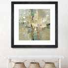 Meet in the Middle by Lisa Ridgers on GIANT ART - beige abstract