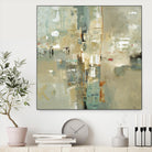 Meet in the Middle by Lisa Ridgers on GIANT ART - beige abstract