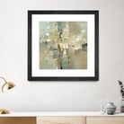 Meet in the Middle by Lisa Ridgers on GIANT ART - beige abstract