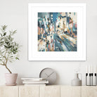 City Beat by Lisa Ridgers on GIANT ART - pink contemporary