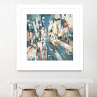 City Beat by Lisa Ridgers on GIANT ART - pink contemporary