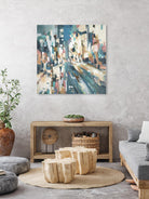 City Beat by Lisa Ridgers on GIANT ART - pink contemporary