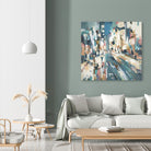 City Beat by Lisa Ridgers on GIANT ART - pink contemporary