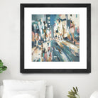 City Beat by Lisa Ridgers on GIANT ART - pink contemporary