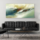 Rugged Scape by Lisa Ridgers on GIANT ART - beige abstract