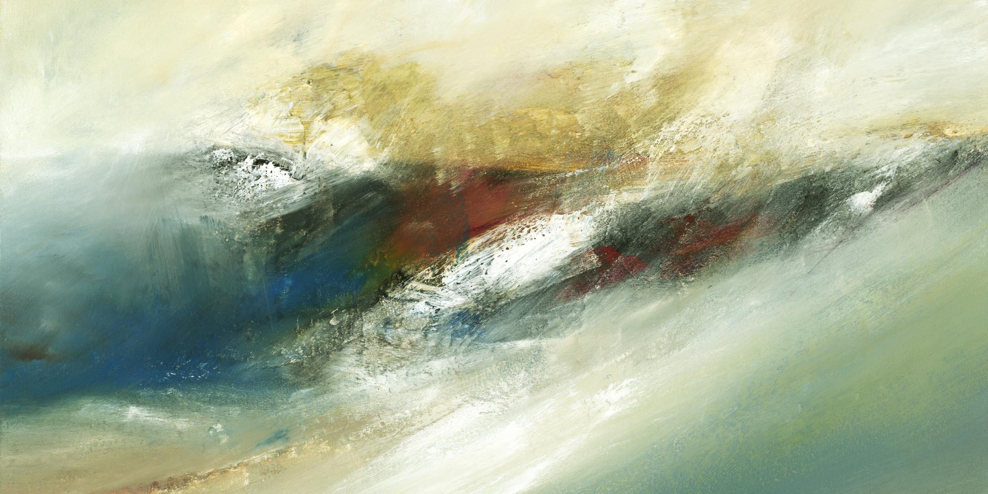 Rugged Scape de Lisa Ridgers sur GIANT ART - abstrait beige