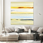 Beach Day by Lisa Ridgers on GIANT ART - blue abstract