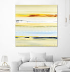 Beach Day by Lisa Ridgers on GIANT ART - blue abstract