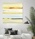 Beach Day by Lisa Ridgers on GIANT ART - blue abstract