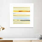 Beach Day by Lisa Ridgers on GIANT ART - blue abstract