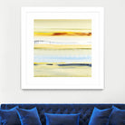 Beach Day by Lisa Ridgers on GIANT ART - blue abstract