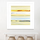 Beach Day by Lisa Ridgers on GIANT ART - blue abstract