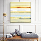 Beach Day by Lisa Ridgers on GIANT ART - blue abstract