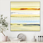 Beach Day by Lisa Ridgers on GIANT ART - blue abstract