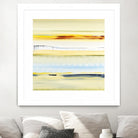 Beach Day by Lisa Ridgers on GIANT ART - blue abstract