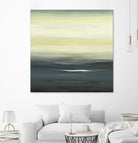 Land of Serenity II by Lisa Ridgers on GIANT ART - blue abstract