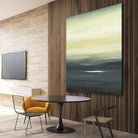 Land of Serenity II by Lisa Ridgers on GIANT ART - blue abstract