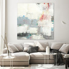 Clear Intentions by Lisa Ridgers on GIANT ART - beige abstract
