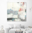 Clear Intentions by Lisa Ridgers on GIANT ART - beige abstract