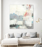 Clear Intentions by Lisa Ridgers on GIANT ART - beige abstract