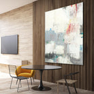 Clear Intentions by Lisa Ridgers on GIANT ART - beige abstract