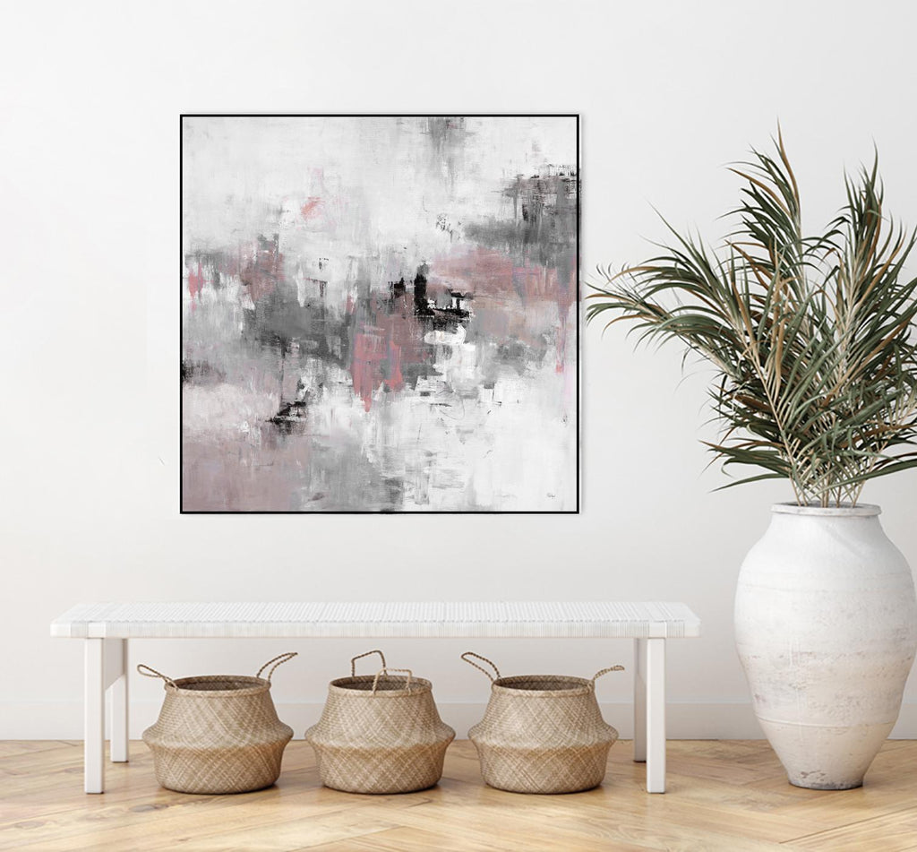Refocus And Restart by Lisa Ridgers on GIANT ART - grey abstract