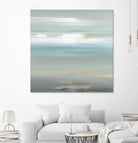 A Day By The Water by Lisa Ridgers on GIANT ART - grey abstract