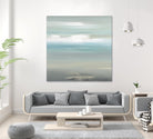 A Day By The Water by Lisa Ridgers on GIANT ART - grey abstract