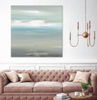 A Day By The Water by Lisa Ridgers on GIANT ART - grey abstract