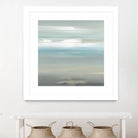 A Day By The Water by Lisa Ridgers on GIANT ART - grey abstract