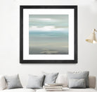 A Day By The Water by Lisa Ridgers on GIANT ART - grey abstract