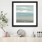 A Day By The Water by Lisa Ridgers on GIANT ART - grey abstract