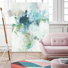 Splash II by Lisa Ridgers on GIANT ART - blue abstract