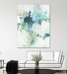 Splash II by Lisa Ridgers on GIANT ART - blue abstract