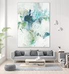 Splash II by Lisa Ridgers on GIANT ART - blue abstract